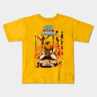 CAPTAIN PLANET FIRE Kids T-Shirt